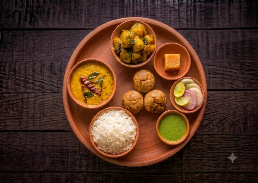 Dal Bati Thali - Regular.