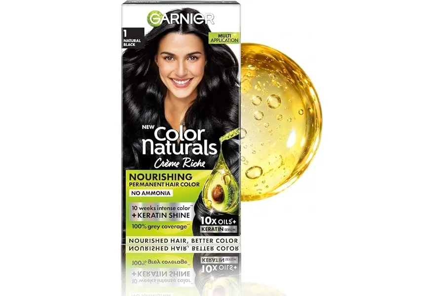 Garnier Color Naturals Natural Black Hair Color Shade 1 | Ammonia Free | Ammonia-Free Hair Colo — Linkbiz SmartDeal's
