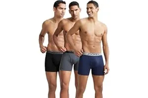 Jockey 8009 Men Super Combed Cotton Solid Long Trunk Boxer Brief(Pack of 3) — Linkbiz SmartDeal's
