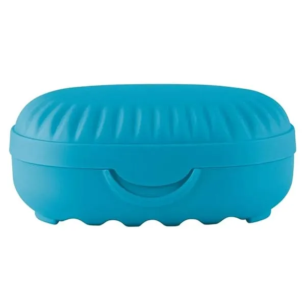 Kuber Industries Saop Holder for Bathroom|Portable Plastic Self Draining Soap Holder|Leakproof Soap Box for Bathroom,Outdoor Camping,Traveling (Sky Blue) — Linkbiz SmartDeal's