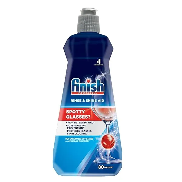 Finish Dishwasher Rinse Aid Liquid, Shine & Dry - 400 Ml — Linkbiz SmartDeal's