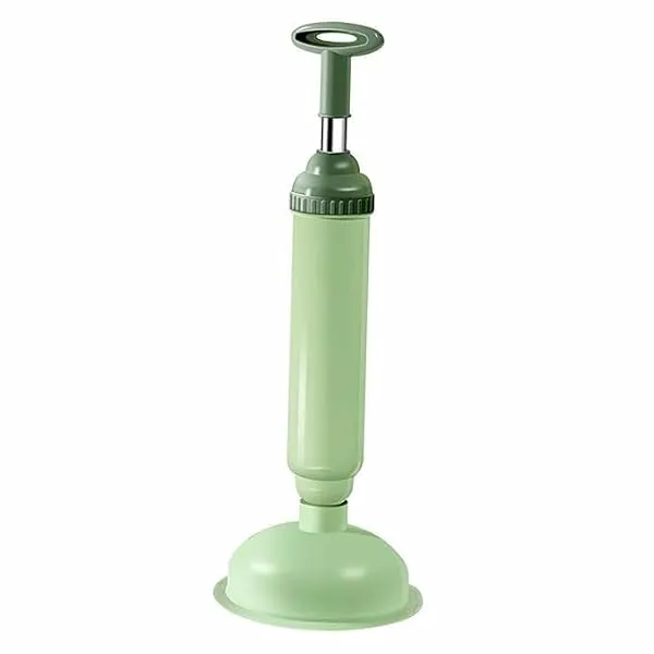 SWENLISH High Pressure Toilet Plunger, Air Power Drain Blaster Clog Remover, Vacuum Pump for Bathroom, Bathtub, Sink, Floor Drain & Western Toilet Cleaning Tool (Pack of 1, Multico — Linkbiz SmartDeal's