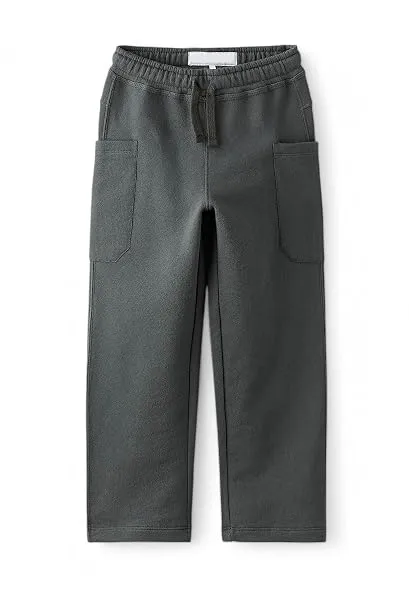 Alan Jones Clothing Boys Regular Mid Rise Solid Plush Pants with Pockets — Linkbiz SmartDeal's