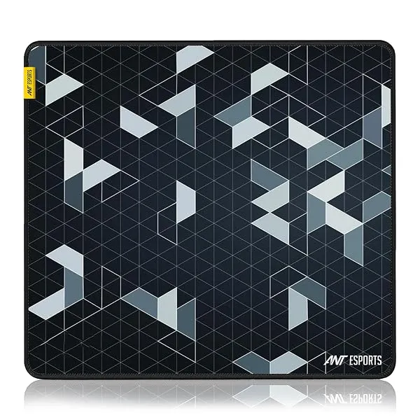 Ant Esports Prism Mouse Pad with Anti-fray Stitching, Waterproof Surface & Non-Slip Rubber Base with Stitched Edges Gaming Mouse Mat for Laptop, Compatible with Laser and Optical M — Linkbiz SmartDeal's
