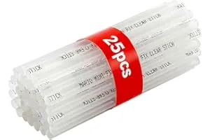 Mario Mini Transparent 7mm Hot Melt Glue Sticks for 20W Glue Gun (25 Pcs) | Strong Adhesive for — Linkbiz SmartDeal's