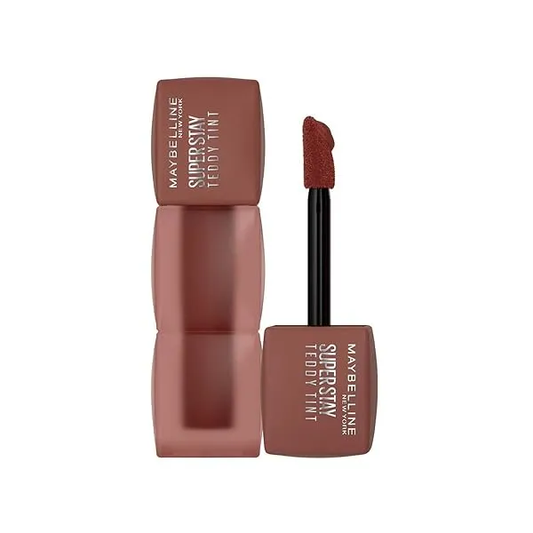 Maybelline New York Superstay Teddy Tint, Lip and Cheek Color, Mascara Tear | Blurred matte that lasts up to 12H | Transferproof Lip Tint — Linkbiz SmartDeal's
