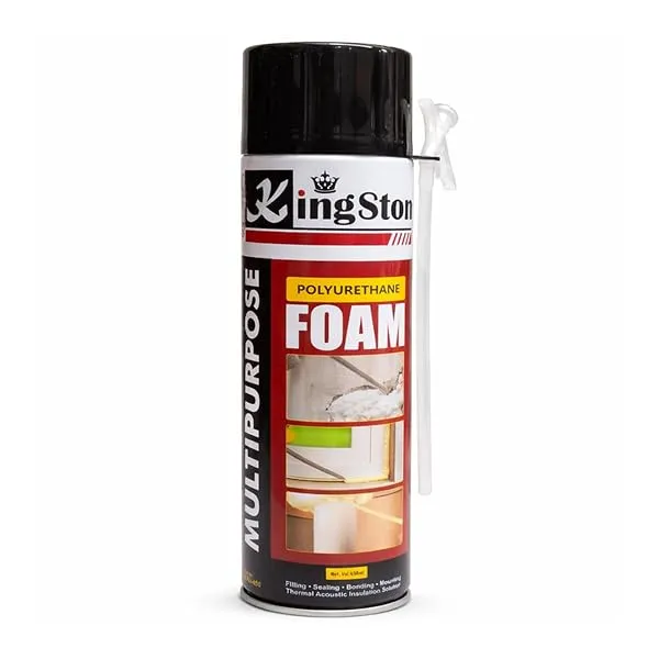 Kingston DIY PU Foam Sealant Spray White 450 ml- Multipurpose Wall Gap Filling, Crack & Hole Repair, Insulation, Sealing Expandable Waterproof Foam Spray for Doors, Windows, PVC Pi — Linkbiz SmartDeal's