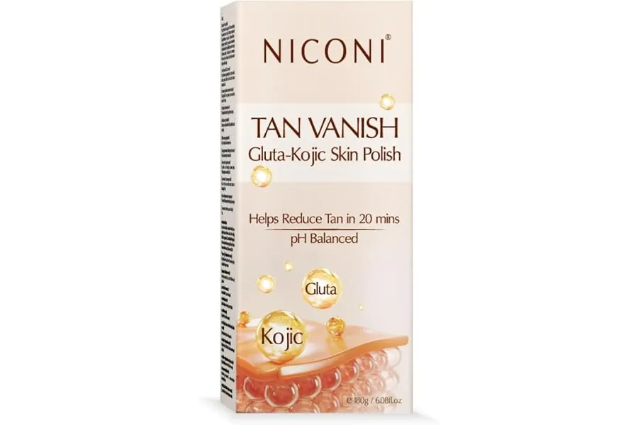NICONI Tan Vanish Gluta-Kojic Skin Polish | Instant Tan Removal & Glow | Infused with Kojic Aci — Linkbiz SmartDeal's