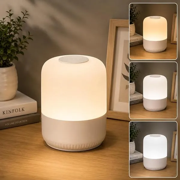 Niwlix Touch Control Night Light Table Lamp | Adjustable Brightness, Dimmable, For Bedroom, Living Room, and Study, Bedside Lamp for Baby Kids — Linkbiz SmartDeal's