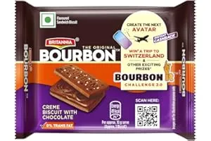 Britannia The Original Bourbon - Creme Biscuit with Chocolate | 50gm | Chocolatey Indulgence in — Linkbiz SmartDeal's