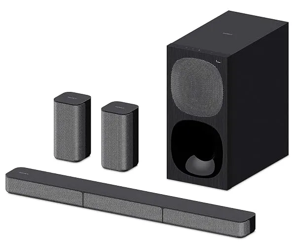 Sony HT-S20R Real 5.1ch Dolby Digital Soundbar for TV with subwoofer and Compact Rear Speakers, 5.1ch Home Theatre System (400W,Bluetooth & USB Connectivity, HDMI & Optical connect — Linkbiz SmartDeal's