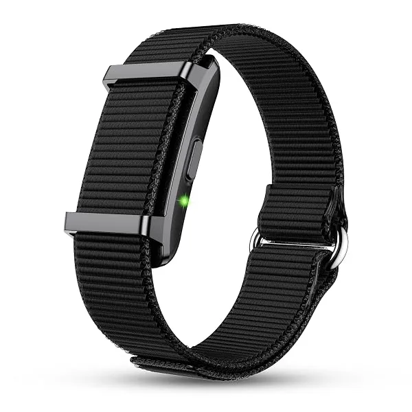 Pebble Qore 2 Smart Band Heart Rate | HRV | Body Temperature Monitoring | Sleep Tracker | 5ATM Water Resistant | Multiple Sports Modes | Premium Metal Body (Cosmic Black) — Linkbiz SmartDeal's
