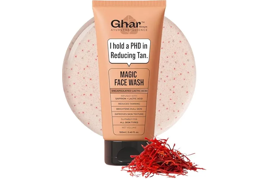 Ghar Soaps De-Tan Face Wash with Sandalwood & Saffron — Linkbiz SmartDeal's