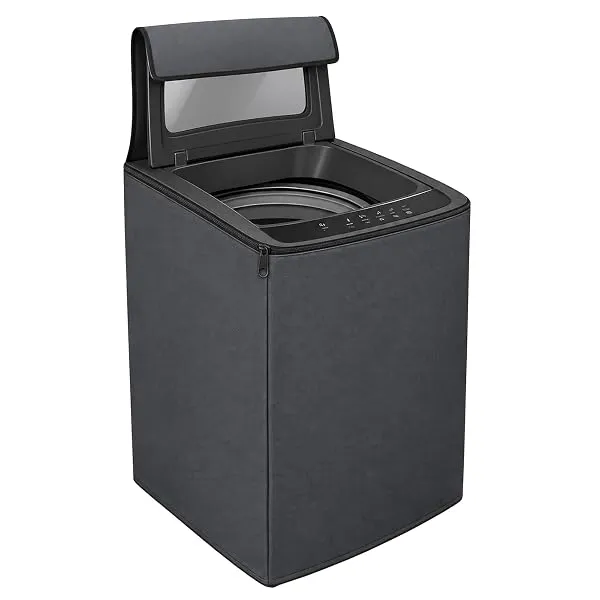 DALUCI Top Load Fully Automatic Washing Machine Cover for 6 kg, 6.5 kg, 7kg & 7.5 kg | Waterproof & Dustproof Polyester Fabric with Zipper | Protective Cover for Washing Machine (G — Linkbiz SmartDeal's