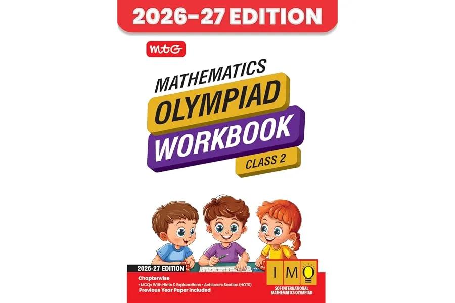 MTG International Mathematics Olympiad (IMO) Workbook Class 2 - Chapter-wise MCQs with Achiever — Linkbiz SmartDeal's