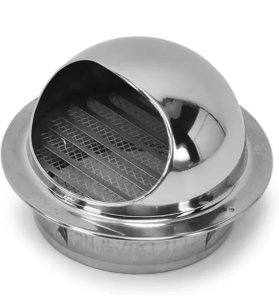 SS COWL 6"/150MM Steel Vent Cover/Air Cap/Ventilation Cap/Cowl Cap For Kitchen Chimney Duct pipe Vent Cover (6 Inch) SS304 — Linkbiz SmartDeal's