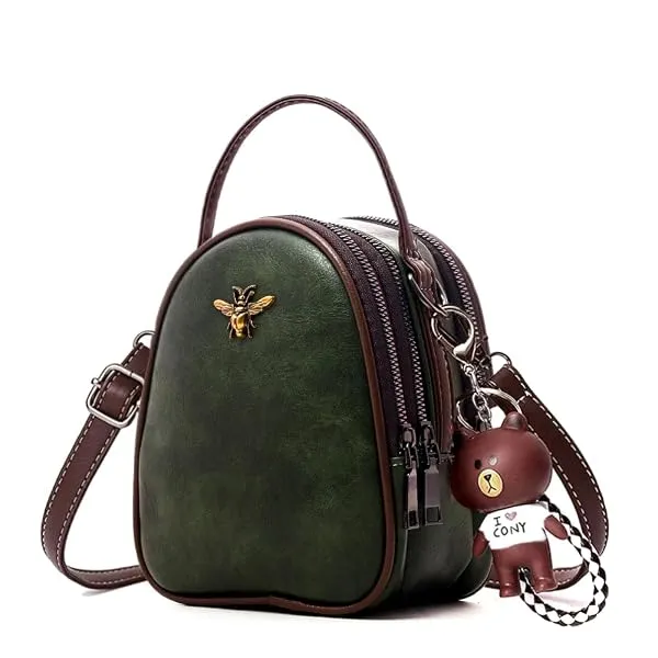 INOVERA (LABEL) Women's Inovera Cross-Body Shoulder Sling Bag Mobile Purse Handbag With Adjustable Strap — Linkbiz SmartDeal's