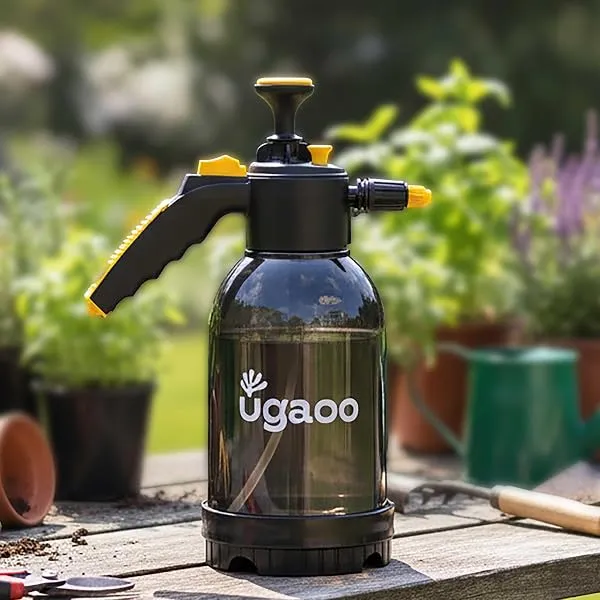 UGAOO Pressure Spray Pump - 2 Litre | Garden Sprayer, Plant Spray Bottle, Water Sprayer for Plants, Pressure Spray Bottle for Home & Car Washing, Gardening Tool - Black — Linkbiz SmartDeal's