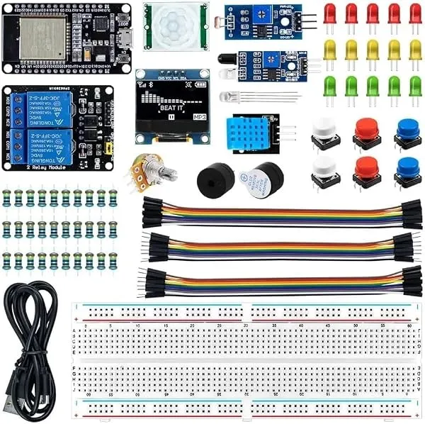 Electrobot ESP32 ESP-32S WiFi IOT Development Board Starter Kit Basic Learning Kit for DIY Experiments — Linkbiz SmartDeal's