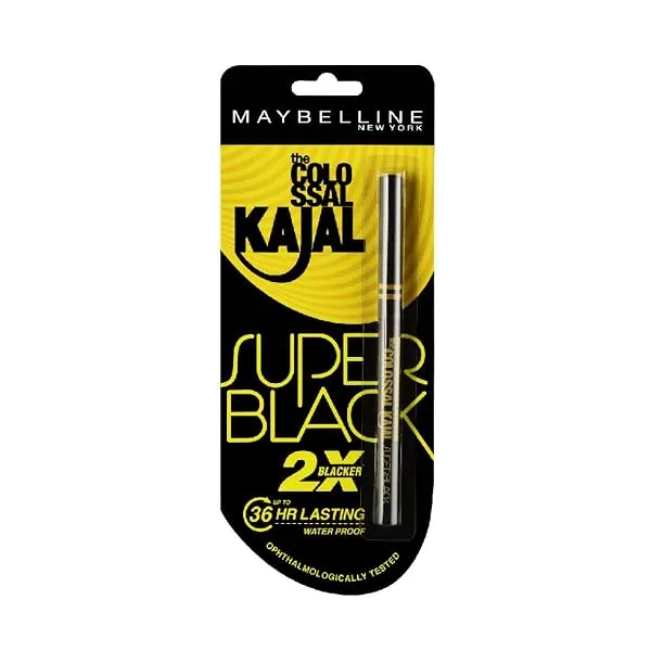 Maybelline New York Colossal Kajal, Super Black — Linkbiz SmartDeal's