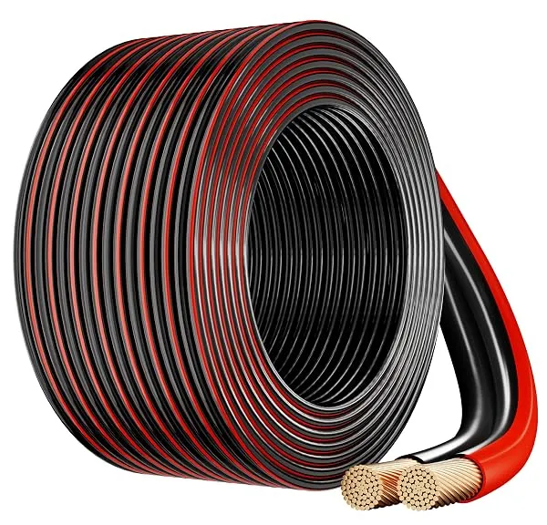 FEDUS 16 Gauge/AWG Speaker Wire 5M 16Ft Oxygen-Free Copper 2 Conductors Audio Speaker Cable for Car Speakers Stereos, Subwoofer, Home Theater Speakers, HiFi Surround Sound system, — Linkbiz SmartDeal's