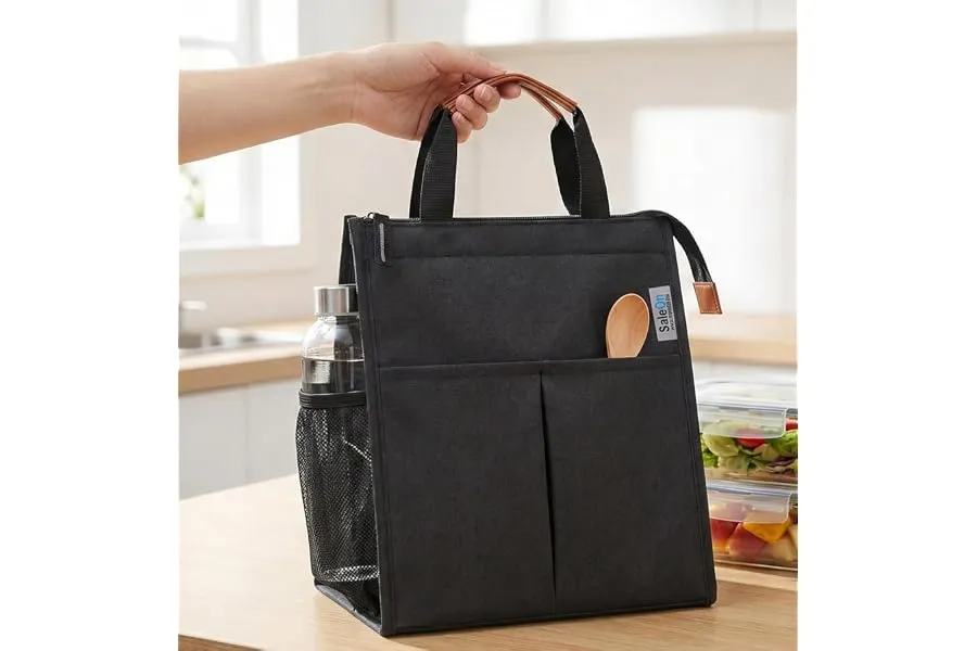 SaleOn Insulated Lunch Bag for Women & Men | Waterproof Soft Cooler Tote | Leakproof, Reusable — Linkbiz SmartDeal's