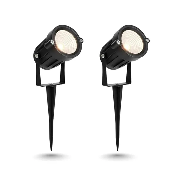 S SAIF 5W LED Garden Spot Light, High Brightness, IP65 Waterproof, Die-Cast Aluminium Body, Cool White, Pack of 2 — Linkbiz SmartDeal's