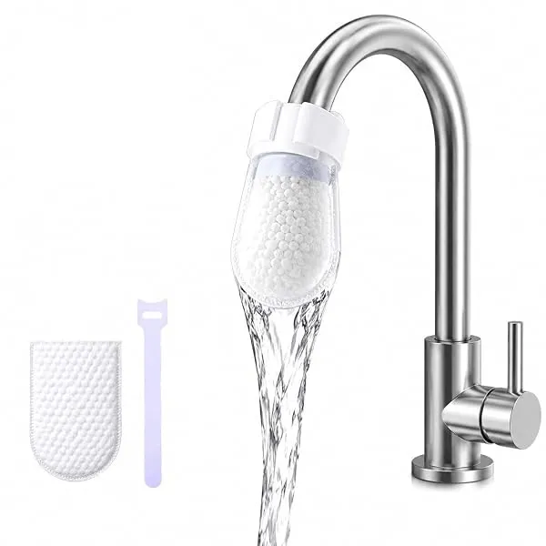 Universal Faucet Water Filter Cotton Bags, 20 Pack + 2 Securing Straps | High-Density Tap Filter for Dirt, Rust, Sand & Sediment, Easy to Install — Linkbiz SmartDeal's