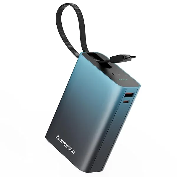 Ambrane 20000mAh Small Pocket Size Powerbank — Linkbiz SmartDeal's