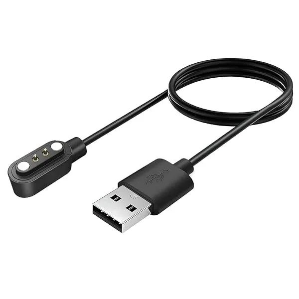 Lapster Smartwatch Usb Type Charging Cable Compatible With Noise, Boat, dizo,f Beatxp, Fast-Track, Ptron 2 Pin Charger Watches (Cable Only) — Linkbiz SmartDeal's