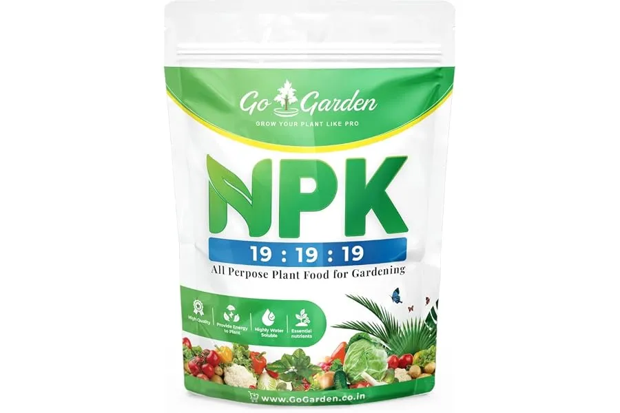 Go Garden NPK 19 19 19 Fertilizer for Plants | Water Soluble Plant Fertilizer for Growth, Flowe — Linkbiz SmartDeal's