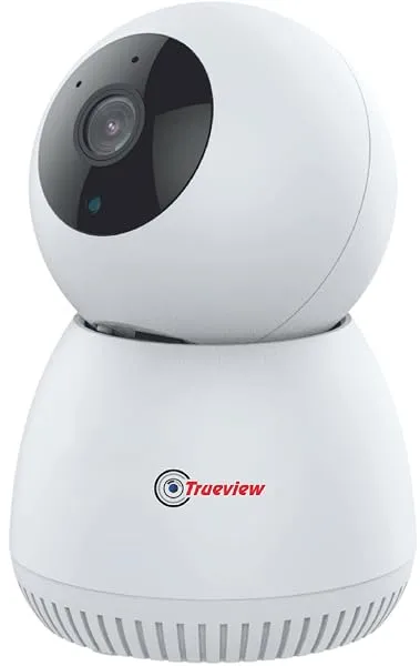 Trueview 3MP WiFi Robot Security Camera | 360° Pan Tilt | All-Time Color Night Vision | AI Auto Tracking & 2-Way Audio | Alexa Compatible | Supports 256GB Memory Card | STQC Certif — Linkbiz SmartDeal's