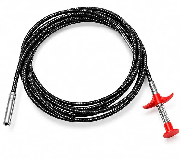 KOTRONICS Drain Pipe Cleaning Spring Stick, 160 cm | Stainless Steel Hair Catching Claw Wire for Sink, Tub & Sewer Drains | Chemical-Free, Reusable Clog Remover Tool — Linkbiz SmartDeal's