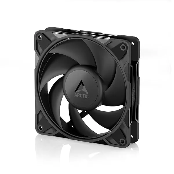 ARCTIC P12 Pro - Powerful Premium Fan, 120 mm PWM Fan, 600-3000 RPM, 0 RPM <5% PWM, Fluid Dynamic Bearing, 4-Pin - Black — Linkbiz SmartDeal's