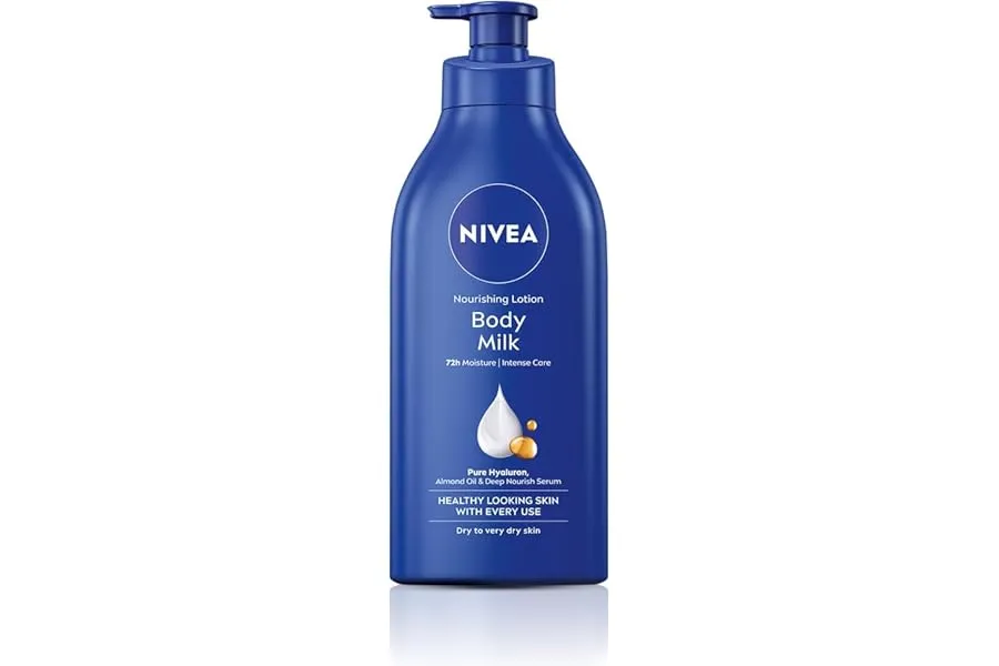 NIVEA Nourishing Body Milk 600ml Body Lotion with Hyaluronic Acid | 72Hr Hydration | Deep Moist — Linkbiz SmartDeal's