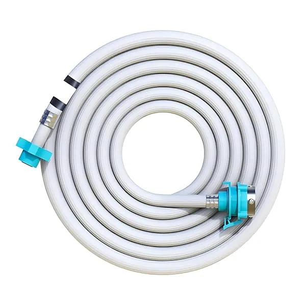 SKADIOO 5 Meter Flexible Washing Machine Inlet Hose water pipe, Burst proof and anti kink | Hot & Cold water | pressure resistant, Universal Water with Tap adaptor for Top & Front — Linkbiz SmartDeal's