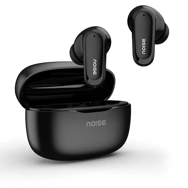 Noise Newly Launch Buds Play Truly Wireless Earbuds with 40H of Playtime, Quad Mic with ENC, Low Latency for Gaming (Up to 50 Ms), 13mm Driver, BT V6.0(Charcoal Black) — Linkbiz SmartDeal's