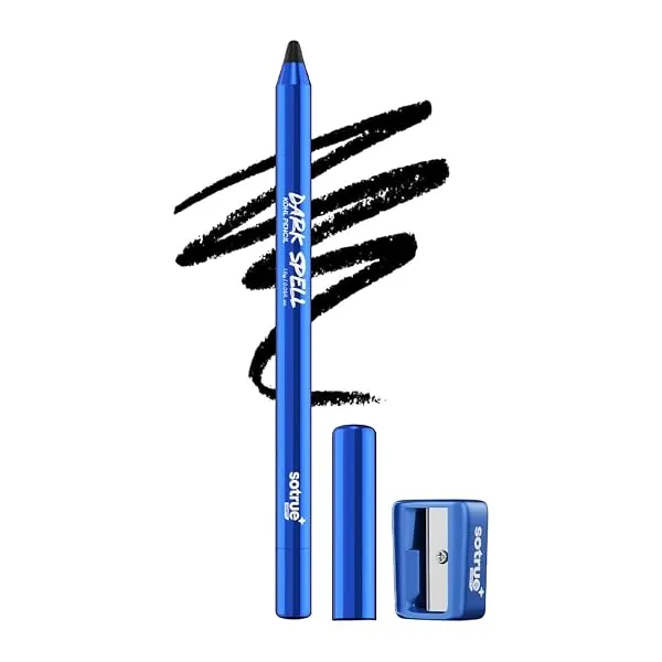 Sotrue Dark Spell Kohl Kajal Pencil with Sharpener | Smudgeproof, 24 Hours Long Stay | One Swipe Application | Matte Finish |1.5 gm — Linkbiz SmartDeal's