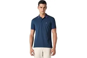 Van Heusen Men's Cotton Solid Regular Fit Collar Polo T-Shirt — Linkbiz SmartDeal's