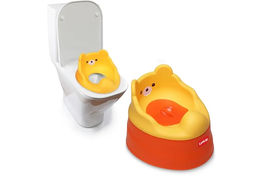 LuvLap Adaptable 2 in 1 Potty Training Seat for 1 + Year Child, Potty Trainer with DetachablePo — Linkbiz SmartDeal's