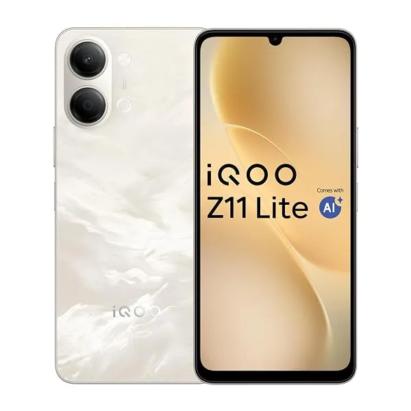 iQOO Z11 Lite 44W 5G (Solar Flame, 4GB RAM, 64GB Storage) — Linkbiz SmartDeal's