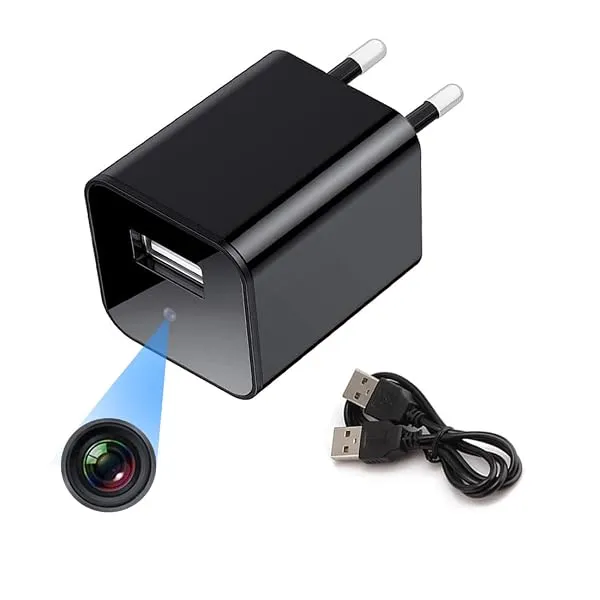 IFITech IFIADPTCAM Hidden Spy Camera Charger – 1080P HD USB Adapter Camera, No WiFi, SD Card Recording Only – Mini Surveillance Camera for Home, Office, Shop – Plug & Play Security — Linkbiz SmartDeal's