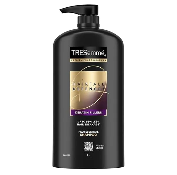 TRESemme Hairfall Defense+ Shampoo 1000ml With Keratin Fillers | Longer and Stronger hair | Prevents Hair Fall due to Breakage | Paraben-Free — Linkbiz SmartDeal's