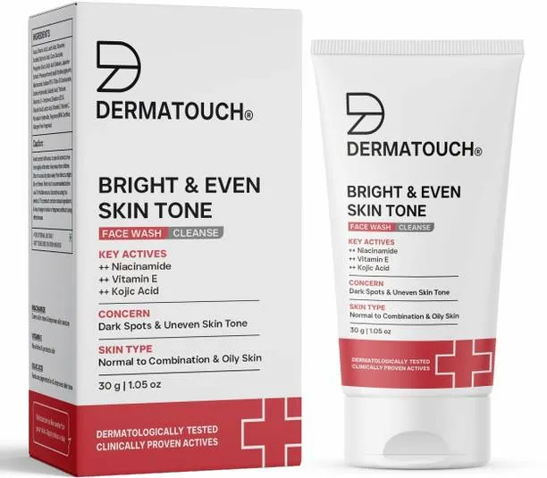 Dermatouch Bright & Even Tone Face Wash with Niacinamide — Linkbiz SmartDeal's