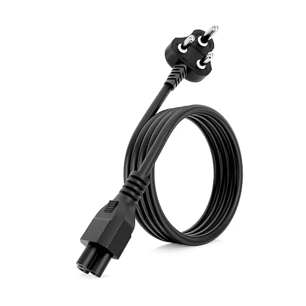 Cablet 1.5M Black 3 Pin Laptop Power Cable with 18 AWG & 700W Heavy Duty Universal Power Cable Replacement for Charger Adapter Power Cord for Laptop — Linkbiz SmartDeal's
