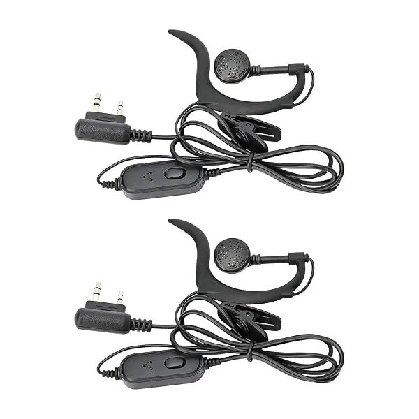 BAOFENG Two Way Radio Earpiece Ham Radio K Port Headset | Walkie Talkie Headphone for UV-5R BF-F8HP PRO 5RM GM21 UV-5G Plus K5PLUS AR-152 UV-32 UV-17R BF-888S GM-15PRO UV-S9 Plus E — Linkbiz SmartDeal's
