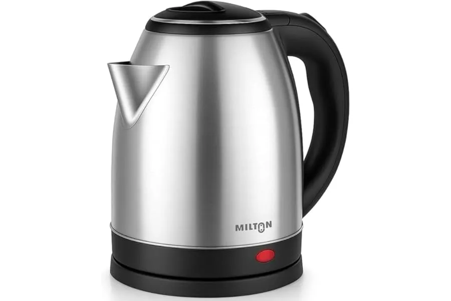 Milton Rapid Electric Kettle 1.8L | 1500 Watts | Stainless Steel Hot Water portable Electric Ke — Linkbiz SmartDeal's
