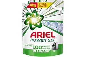 Ariel Power Gel Liquid Detergent for Front Load – 4kg | Removes 100 Dried Stains in 1 Wash | Fa — Linkbiz SmartDeal's