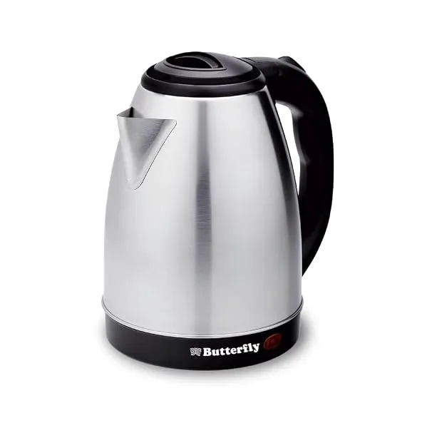 Butterfly Evo Pro 1.5L Electric Kettle | 1350 W | 360 degree Swivel Power Base | Auto Shut Off | For Hot Water, Tea, Coffee, Noodles | Dry Boil Protection — Linkbiz SmartDeal's