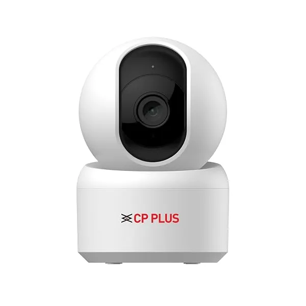 CP PLUS 2MP Full HD Wi-Fi CCTV Camera for Home with Motion Tracking | Smart Detection Suite | Night Vision | Cloud Recording | View & Talk | Supports OK Google | CTC Cyber Secure | — Linkbiz SmartDeal's